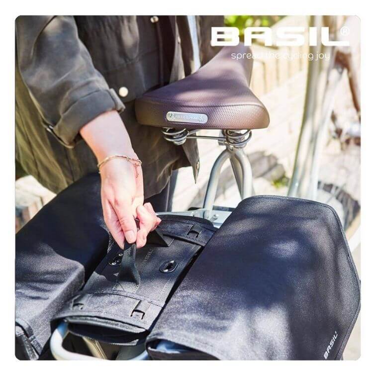 BASIL DBS SYSTEM (DETACHABLE BAG SYSTEM) BLACK