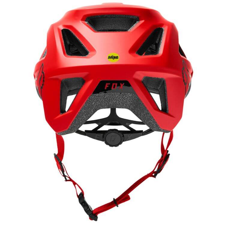 FOX MAINFRAME HELMET MIPS TRVRS CE FLO RED