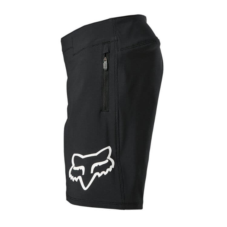 FOX YOUTH DEFEND SHORTS BLACK