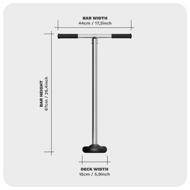 INDO TRAMPOLINE TRICK SCOOTER V2 670mm