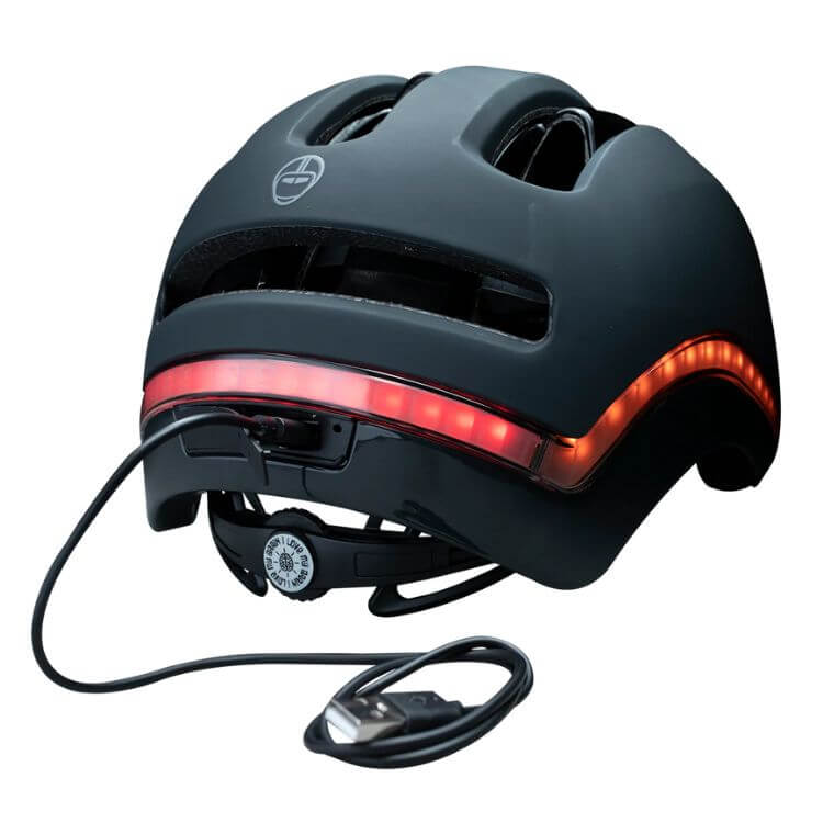 NUTCASE VIO MIPS LED LIGHT HELMET KIT BLACK