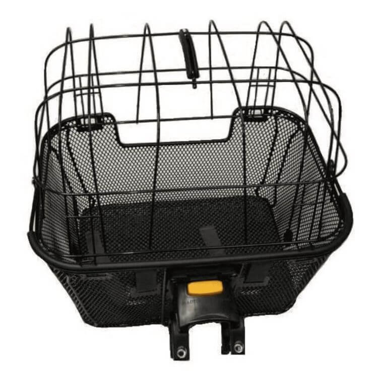 PET BASKET WITH CAGE AND QUICK RELEASE