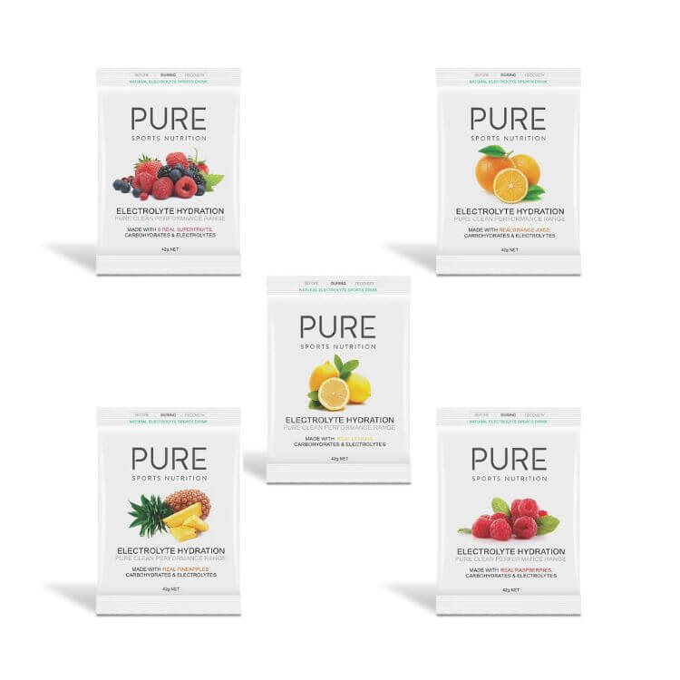 PURE ELECTROLYTE HYDRATION 42g SACHETS