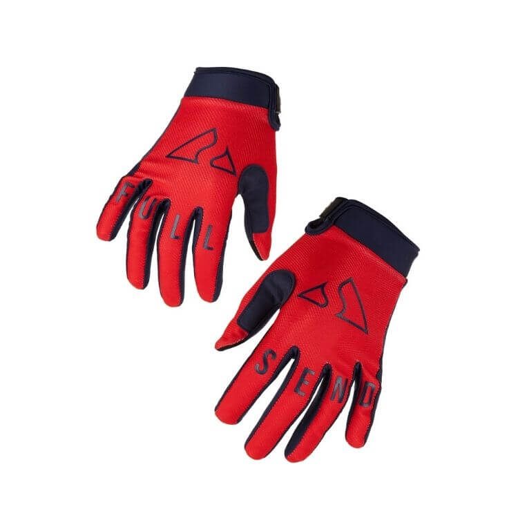 SENDY KIDS MTB GLOVES FULL SEND NEON PUNCH CycleNationHavelockNorth