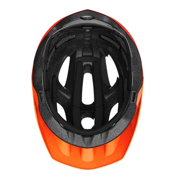 TREK TYRO BIKE HELMET RADIOACTIVE ORANGE