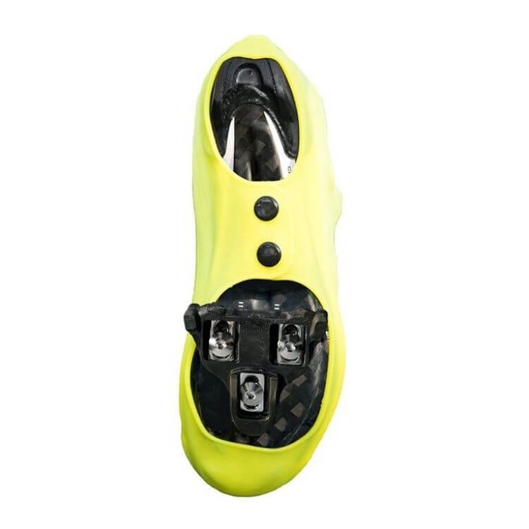 VELOTOZE TALL SHOE COVER SILICONE WITH SNAPS VIS YELLOW